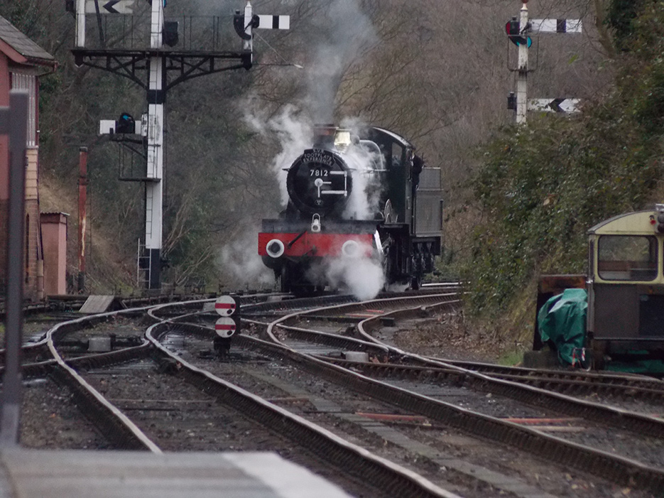 7812 spotted south of Bewdley, excitement builds 